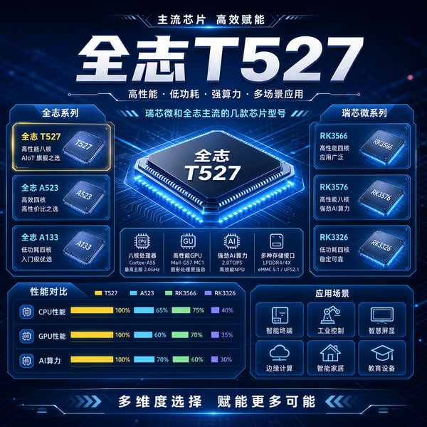 台州边缘计算T527智慧商显怎么选？万霖全志芯片方案