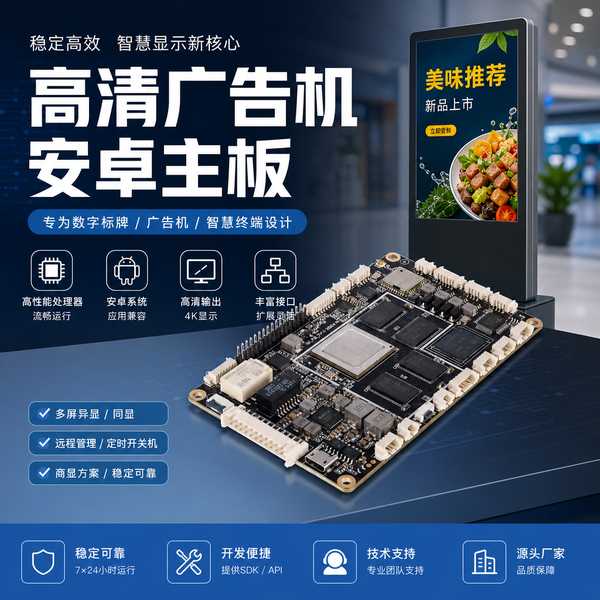 宿迁4S店广告机网络控制板选哪家？万霖源头厂家靠谱推荐