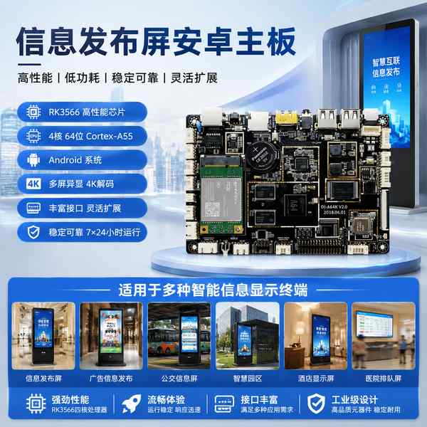 台州商场公交到站信息屏主板怎么选？万霖信息发布主板专业方案