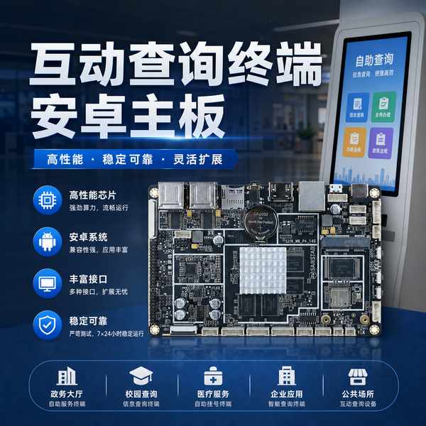 社区互动查询终端主板