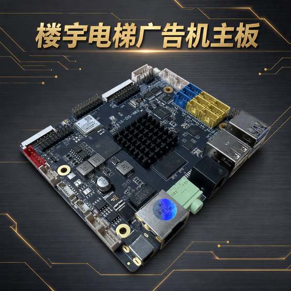 克拉玛依楼宇电梯广告机主板怎么选？楼宇电梯广告部署应用与跨境出口方案