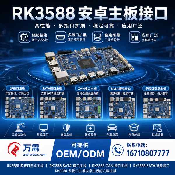 合肥RK3588 2路HDMI输出主板价格多少？视频墙应用与跨境出口方案