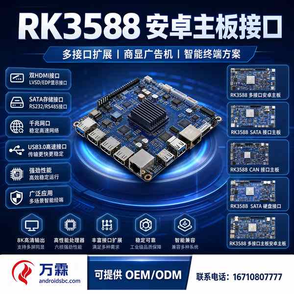 合肥RK3588 WiFi6接口价格多少？边缘网关应用与跨境出口方案