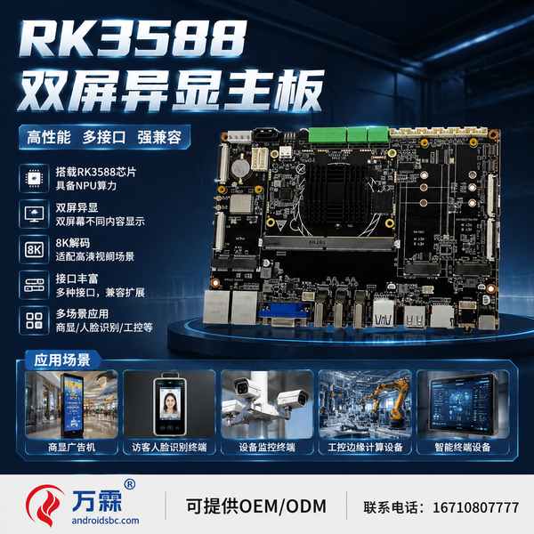 荆门湖北RK3588双屏异显主板出口哪家好？出口认证方案与厂家直供指南