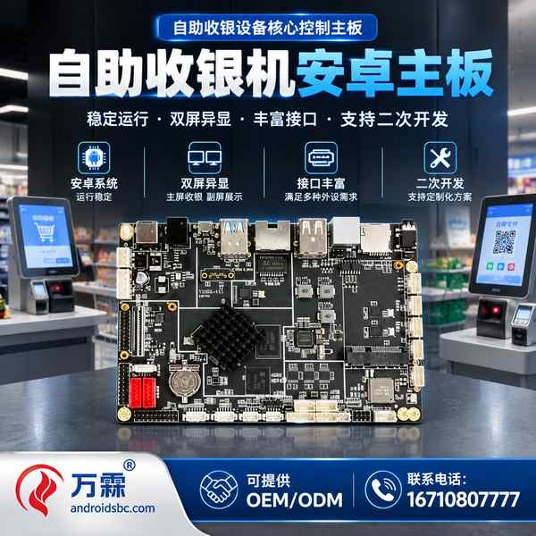 武汉湖北RK3568自助收银主板哪家好？RK3568扫码枪对接直供方案与厂家直供指南