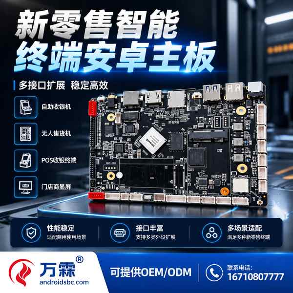 阿尔山批发进口商对接新零售双屏异显源头厂家现场 — 新零售智能终端安卓主板出口合作
