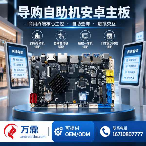 三亚国际招标代理对接导购主板出口认证源头厂家现场 — 导购自助机安卓主板出口合作