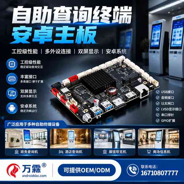 黎城海外仓分销商对接自助查询终端源头厂家现场 — 自助查询终端安卓主板出口合作