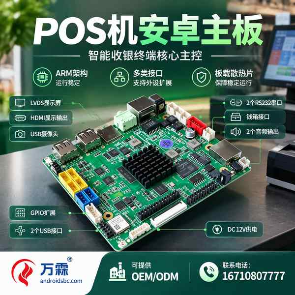 阿合奇海外分销商对接双屏异显收银主板源头厂家现场 — POS机安卓主板出口合作