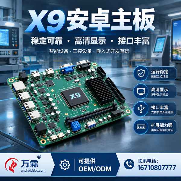 巴克图门禁设备厂商对接商显与自助终端主板源头厂家现场 — X9安卓主板出口合作